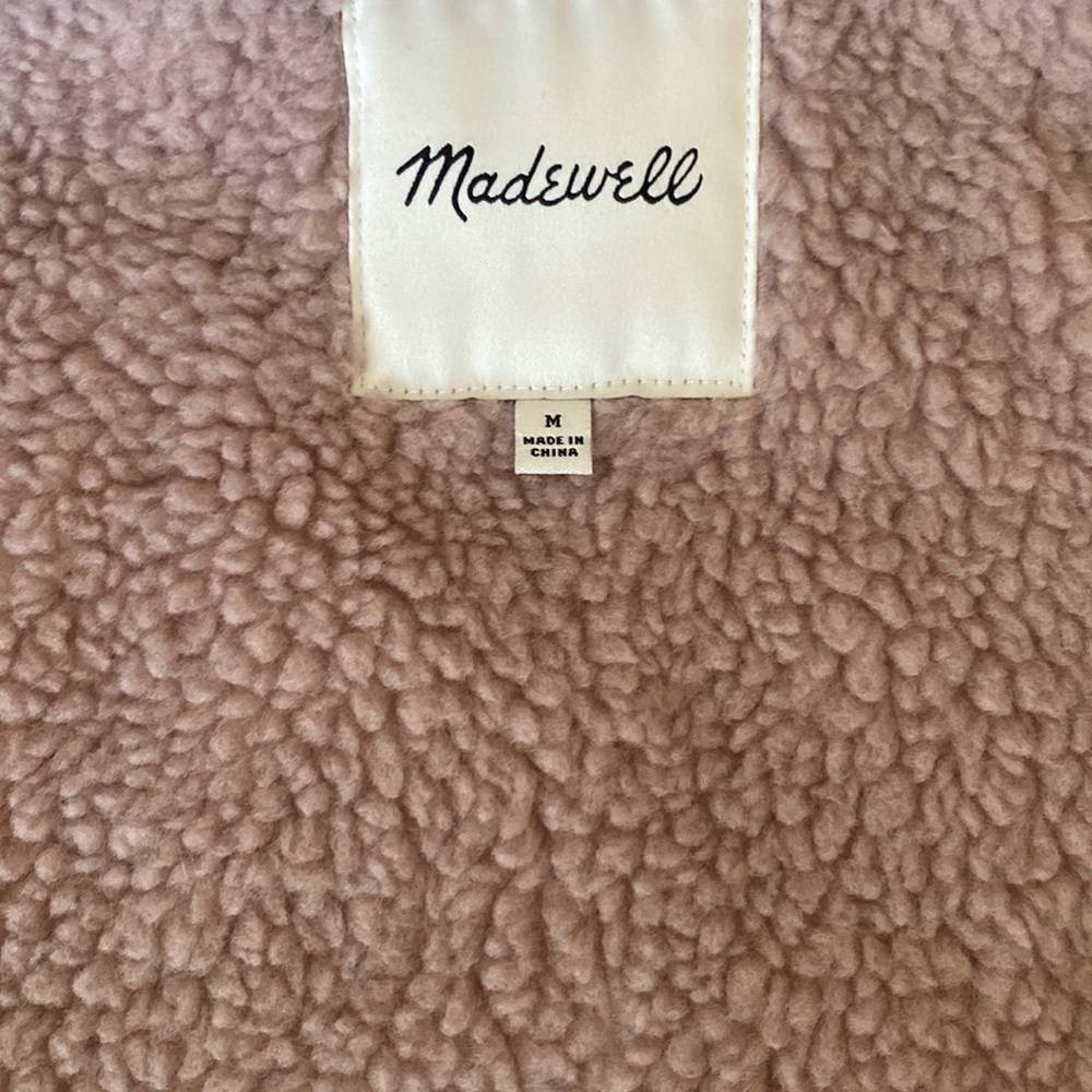 Madewell Sherpa Trimmed Surplus Jacket - Picture 4 of 11